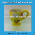 Ceramic milk cup for Easter holiday